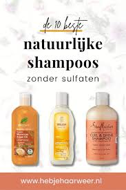 natuurlijke haar shampoo