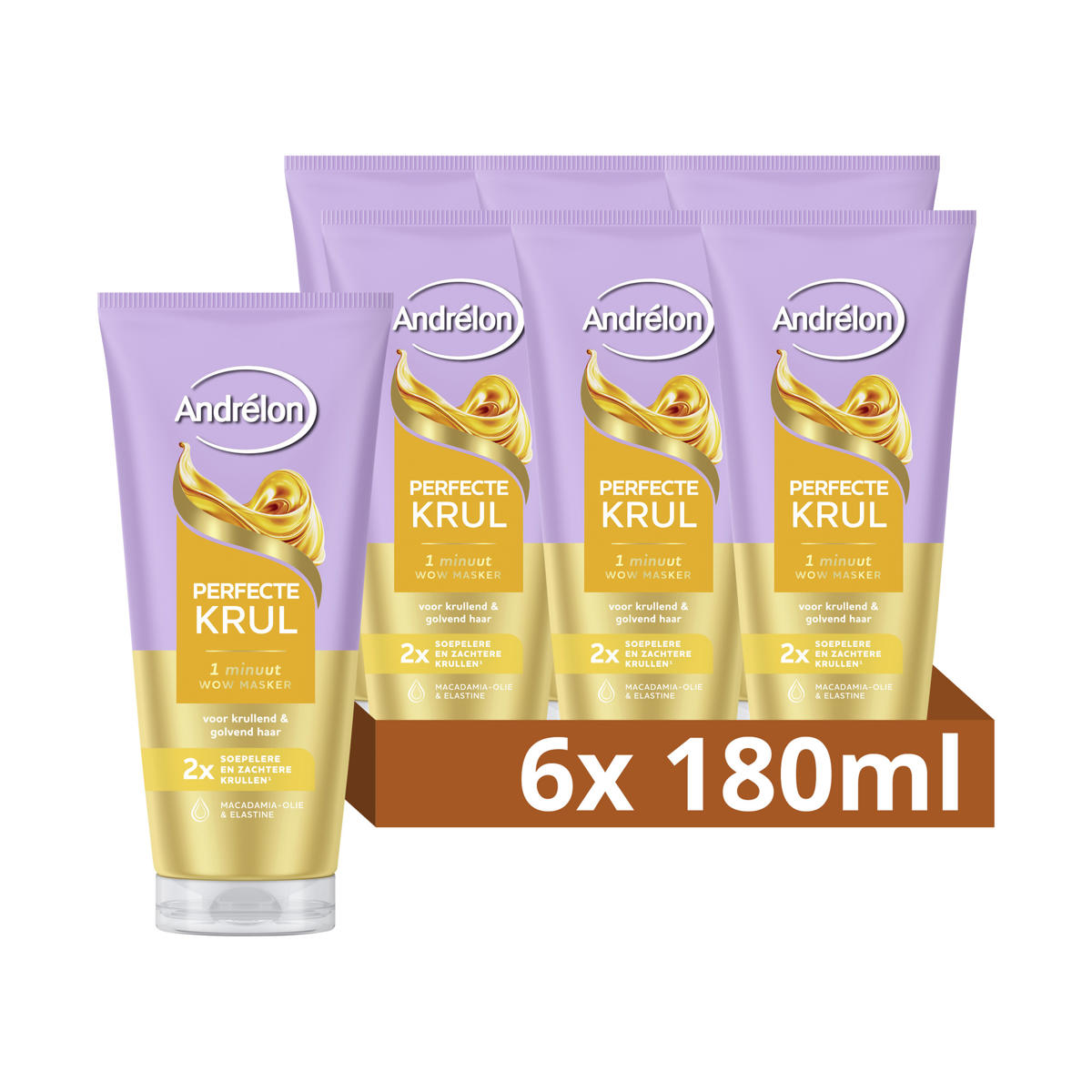 haarmasker droog haar krullen