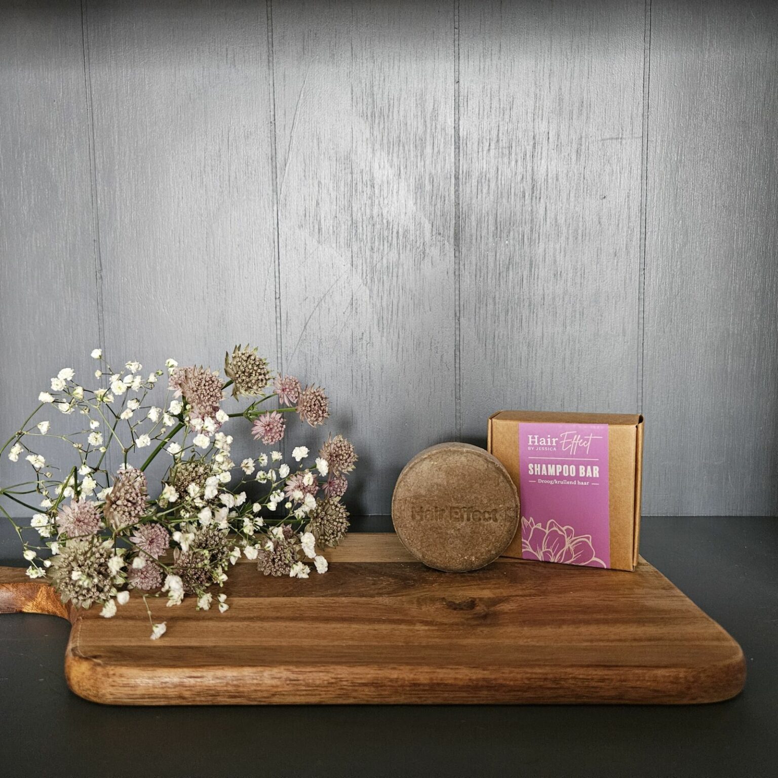 natuurlijke shampoo krullend haar