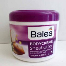 balea bodycreme sheabutter & arganöl