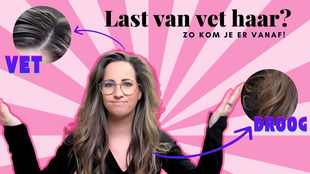 vettig haar gezond