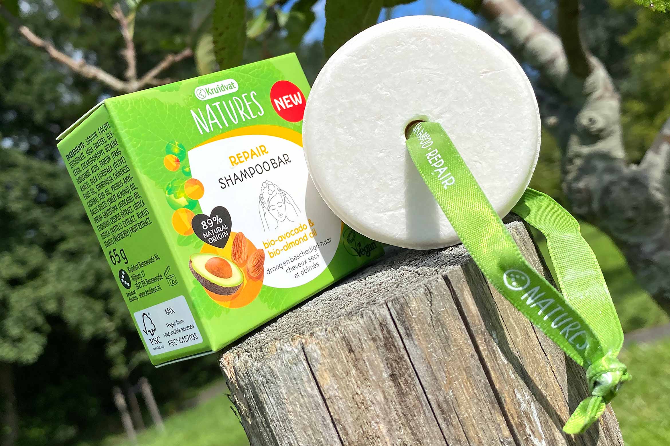 kruidvat natures shampoo parabenen