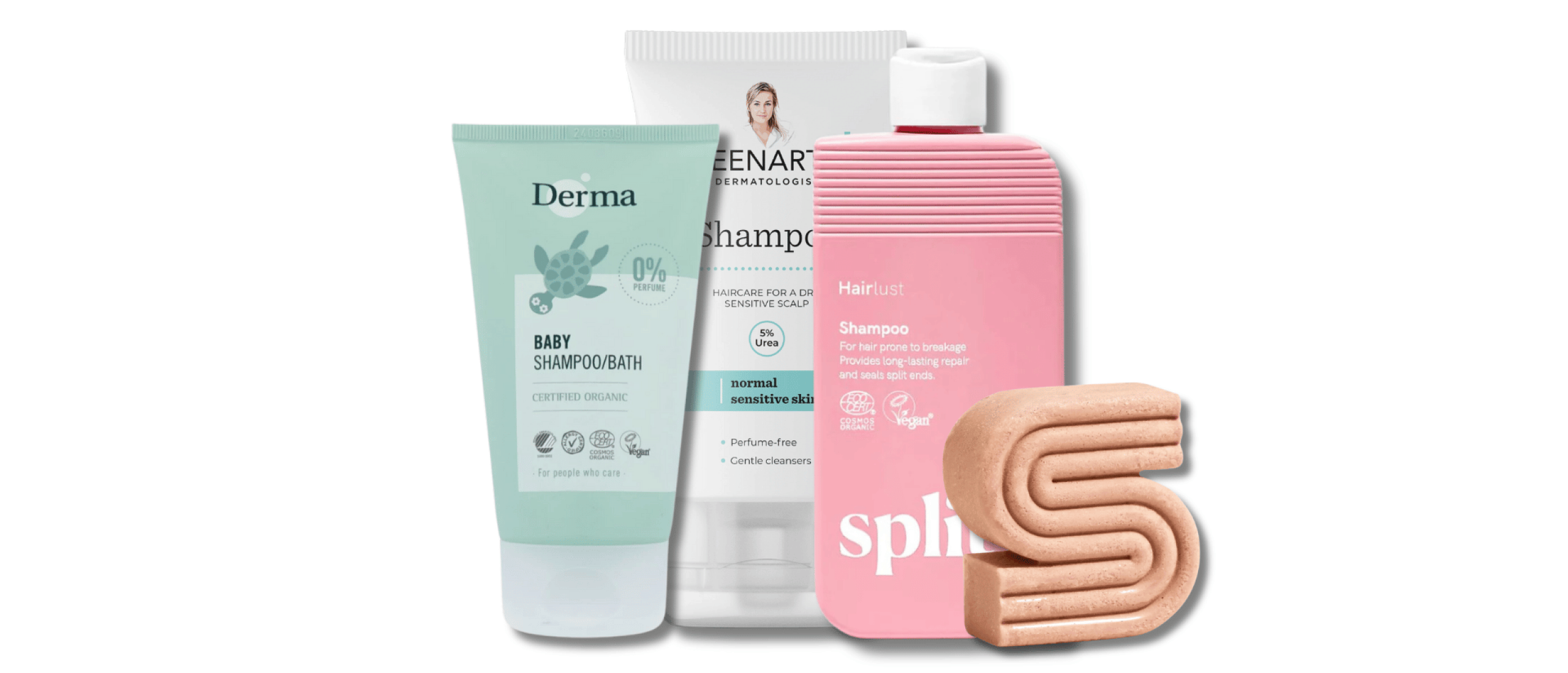 sulfaatvrije shampoo trekpleister